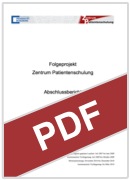 Abschlussbericht Zentrum Patientenschulung 2010 als PDF-Download