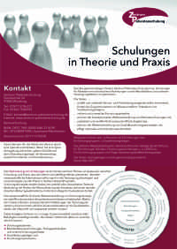 Der aktuelle Informationsflyer des Vereins Zentrum Patientenschulung