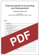 Der Artikel zur Erstellung eines Studienprotokolls als PDF-Download
