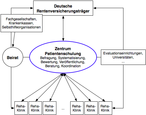 Vernetzung der beteiligten Organisationen